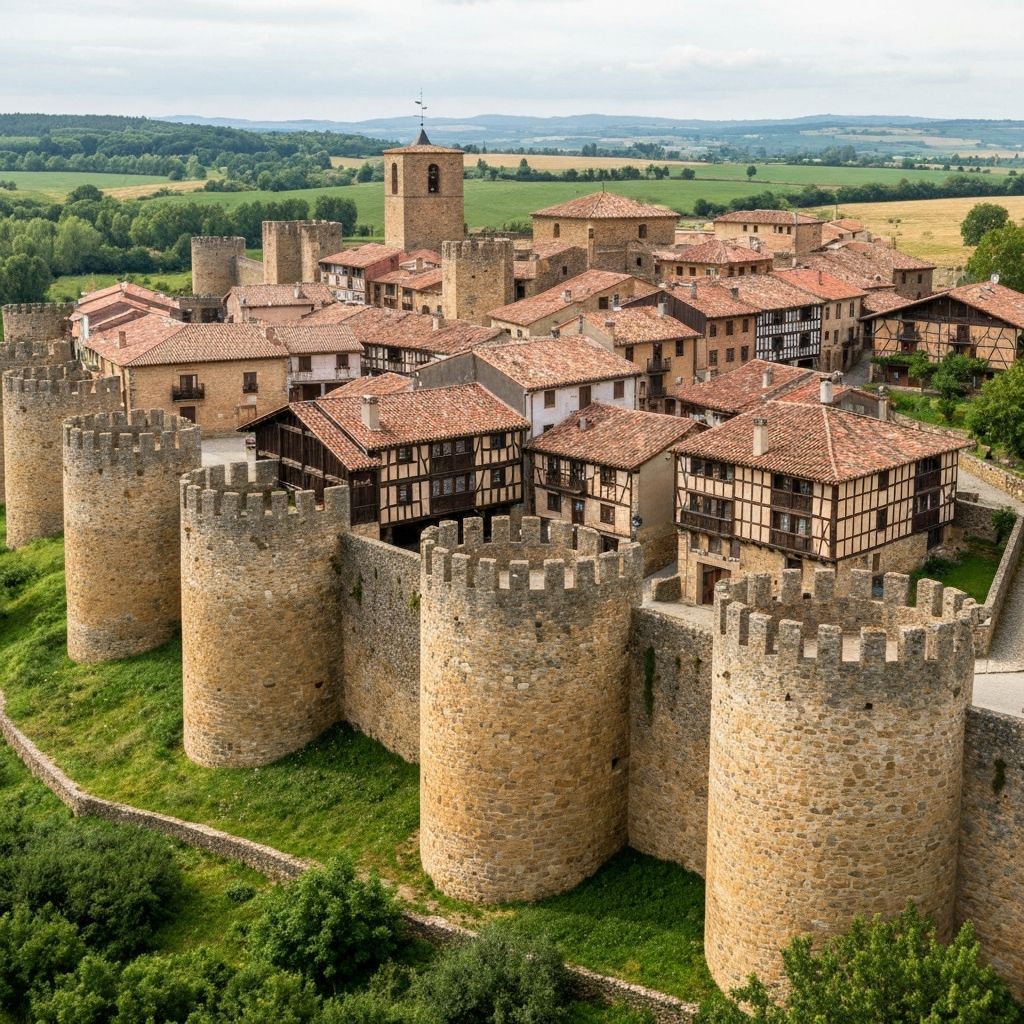 CAE 2025 en Urueña: Aislamiento Termico en Pueblo Medieval Amurallado